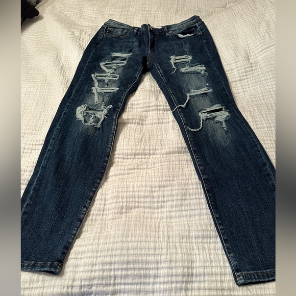 Kancan Berea Mid Rise Skinny - Size 13/30 - Picture 5 of 14